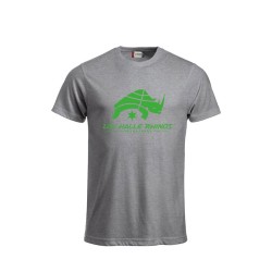 T-Shirt Fan Grau Motiv 2 grün