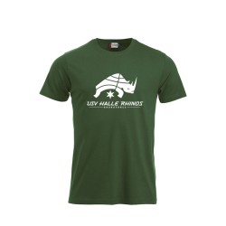 T-Shirt Fan Grün Motiv 2 weiß