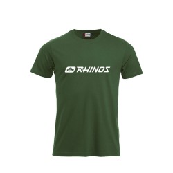 T-Shirt Fan Grün Motiv 3 weiß