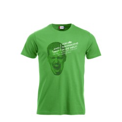 T-Shirt Apfelgrün Motiv...