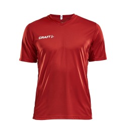 Squad Jersey Solid Bright Red